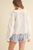 Chloe Eyelet Boho Blouse