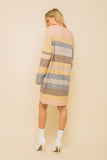 Melange Pastel Sweater Dress