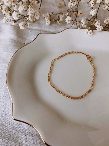 SS Luxe - Dainty Figaro Bracelet