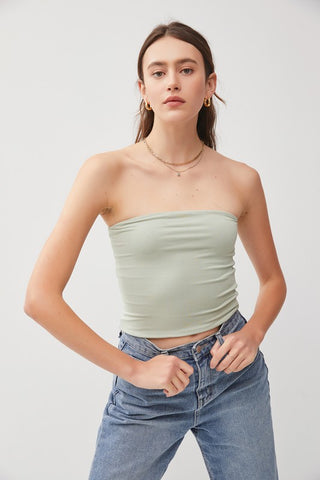 Eva (Sage) Tube Top (Copy)