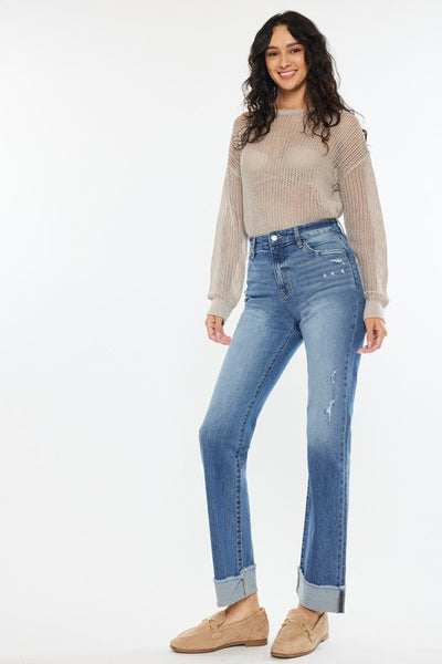 PRESALE- Talia High Rise Straight Denim