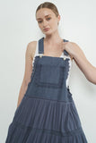 Lola Overall Dress Lace Detail