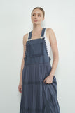 Lola Overall Dress Lace Detail