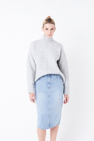 Carrie (Grey) Chunky Sweater