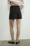 Meena Black Skort