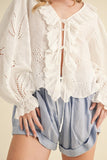 Chloe Eyelet Boho Blouse